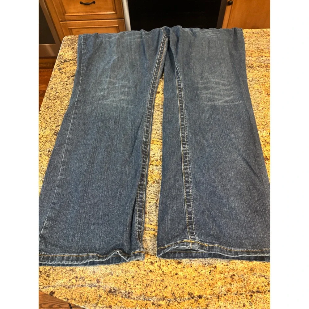 Bulwark FR Flame Resistant Work Jeans‎ Mens 50x32 (Fits 48x31) Dark Wash Denim